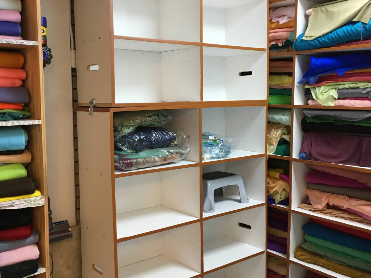 Stackable Clothing Shelves